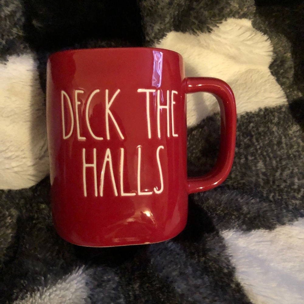Rae Dunn Deck the Halls mug